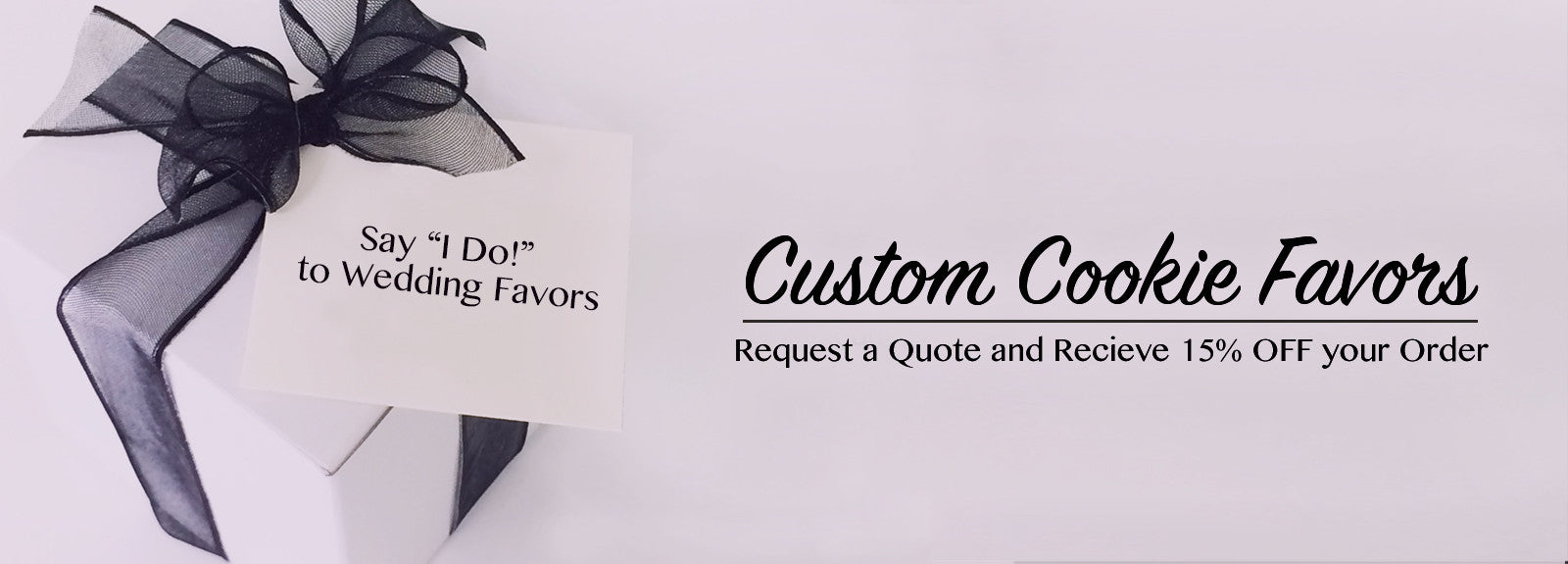 Say "I Do" to Wedding Cookie Favors